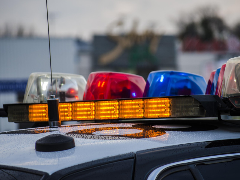 Luces de un coche de Policía