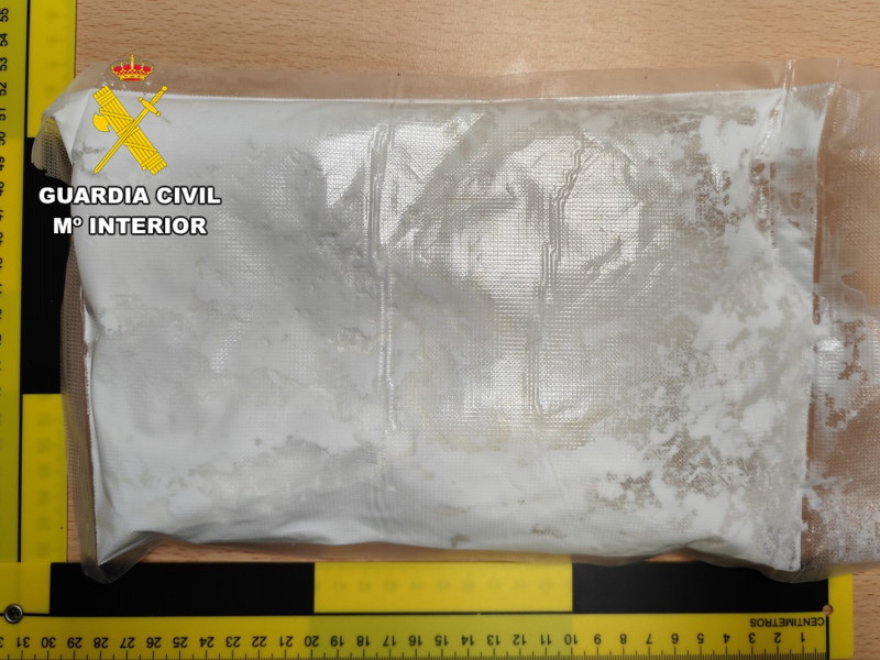 Detenido en Burgos con un kilo de speed oculto en el vehículo cuando iban a multarle