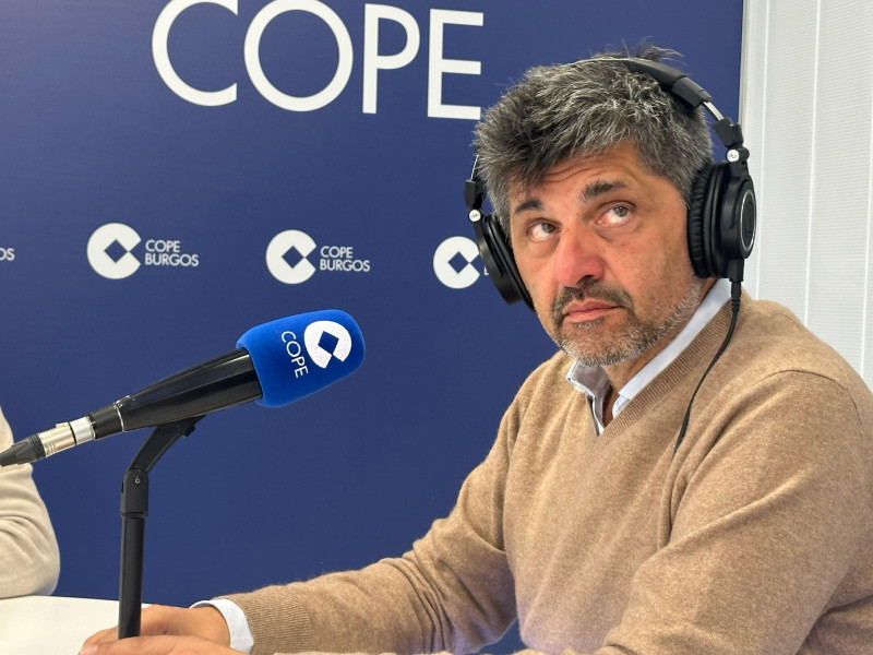 Marcelo Figoli, presidente del Burgos CF, en los estudios de COPE Burgos