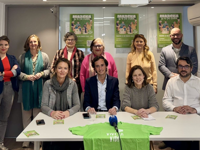 La Plataforma Sí a la Vida celebra el Día Internacional de la Vida el 23 de marzo con una Marcha que recorrerá el centro de Madrid