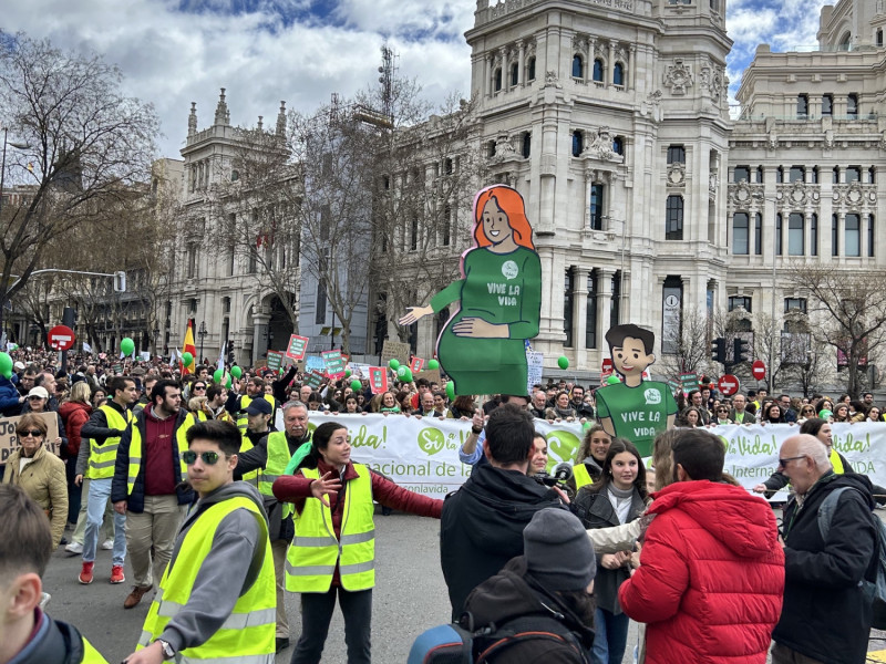 La Plataforma Sí a la Vida celebra el Día Internacional de la Vida el 23 de marzo con una Marcha que recorrerá el centro de Madrid