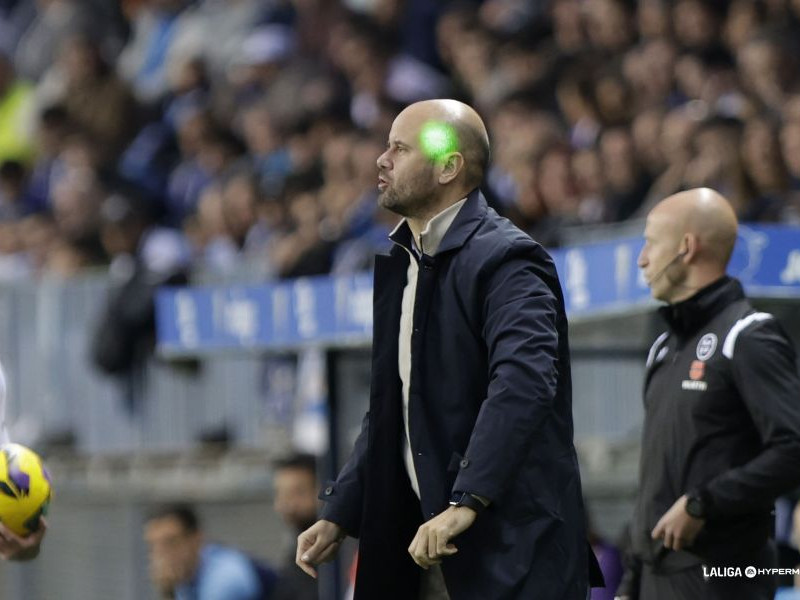 Miguel Ángel Ramírez, entrenador del Real Zaragoza.