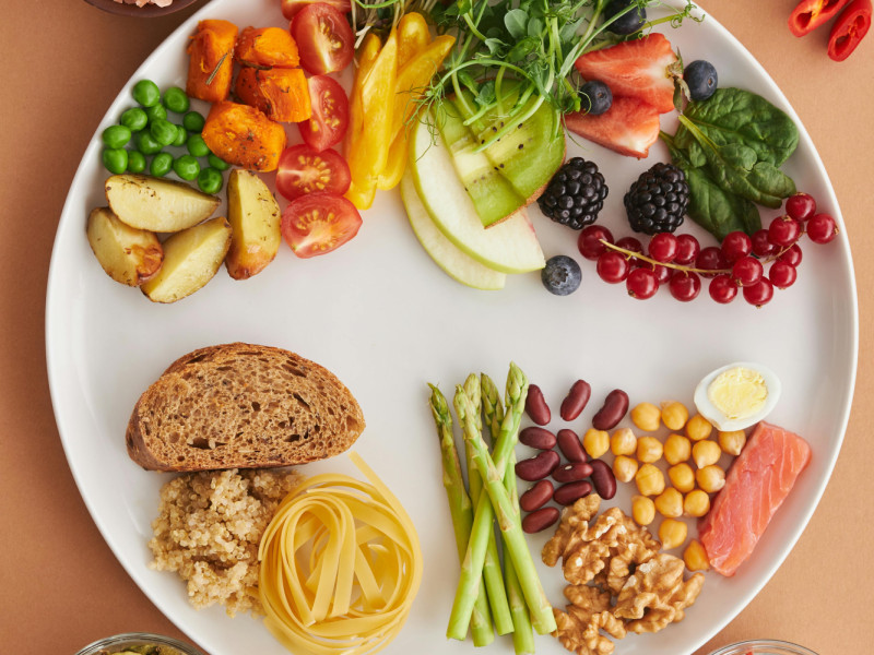 Frutas, verduras y frutos secos