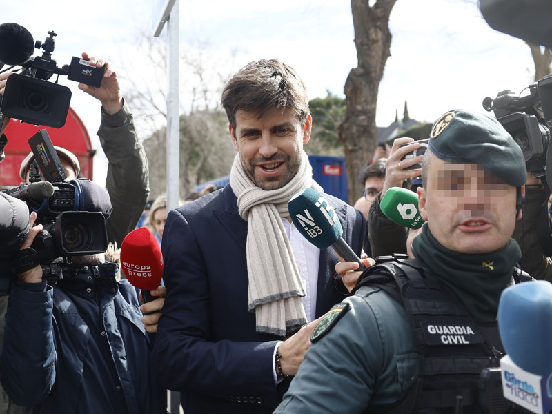 Gran expectación en los Juzgados por la declaración de Piqué en el caso Supercopa.
