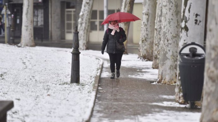 Alerta naranja por nieve en Villaverde