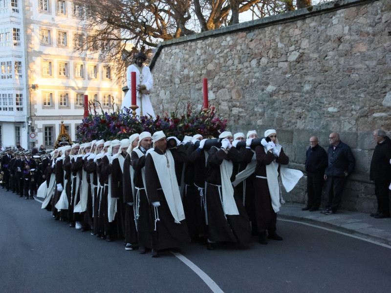 Procesión de Semana Santa en A Coruña (imagen de archivo)