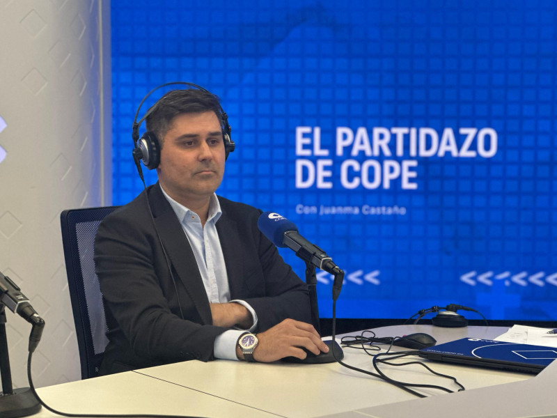 David Aganzo, presidente de la AFE, en El Partidazo de COPE