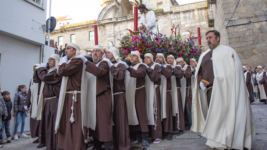 Procesión de Semana Santa en A Coruña (imagen de archivo)