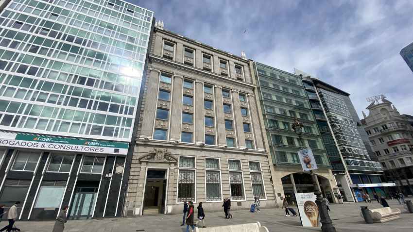 sede de la Fundación Amancio Ortega