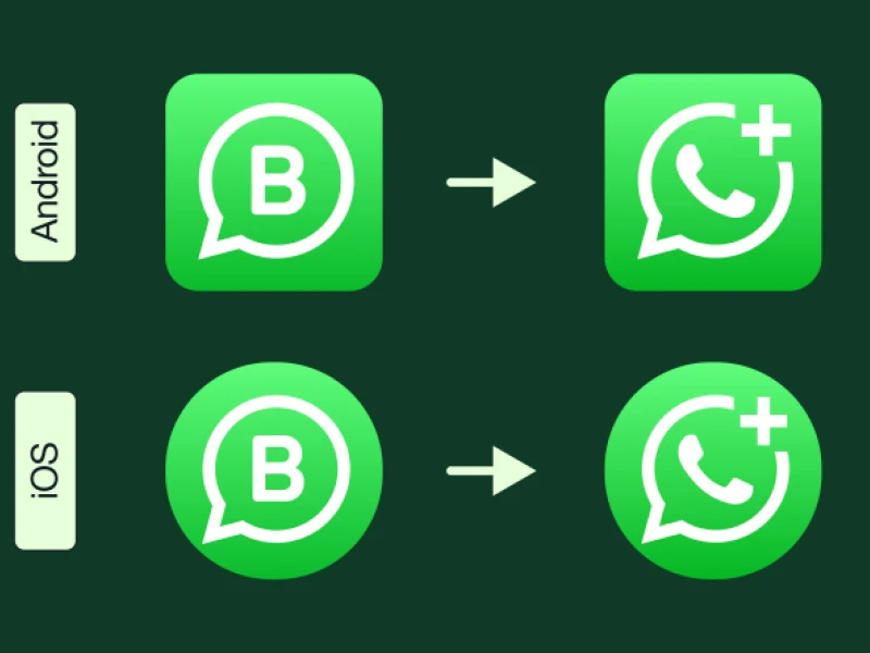 El nuevo logotipo de WhatsApp Business