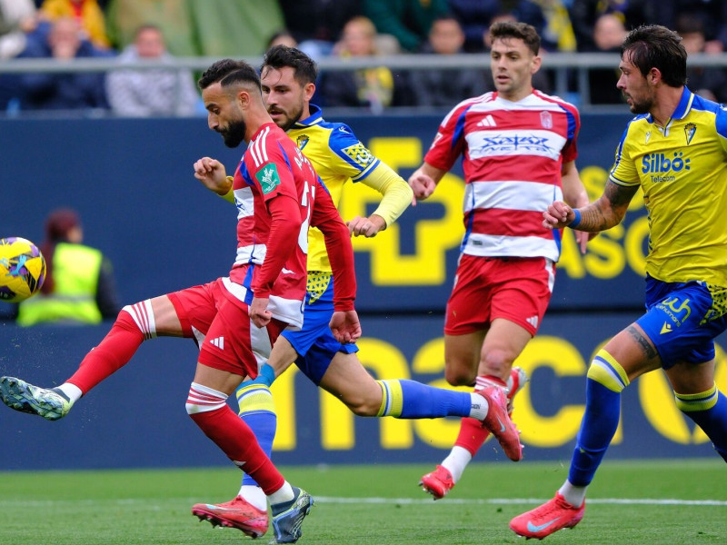 Último partido del Granada CF disputado en Cádiz