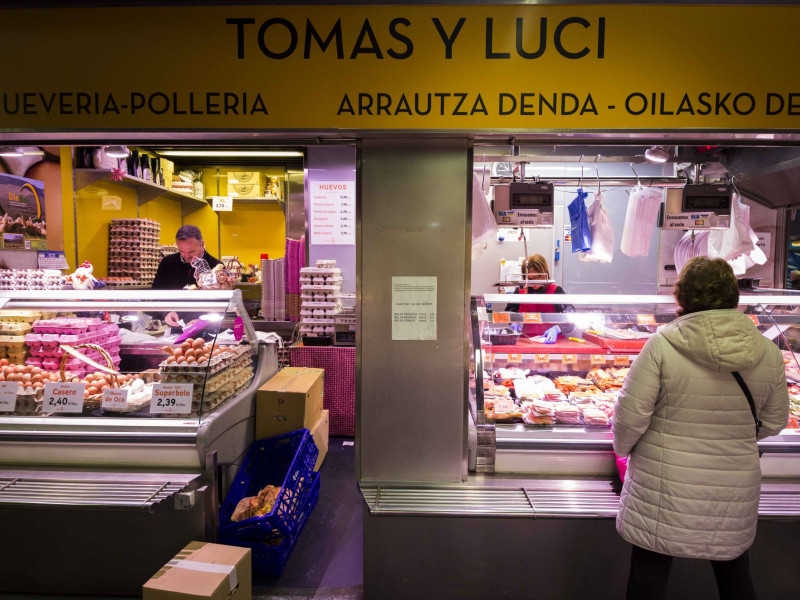 Huevería Tomás y Luci, en Bilbao