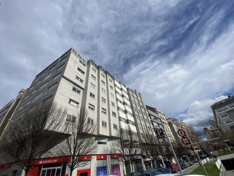 Edificios en la zona de As Conchiñas (A Coruña)