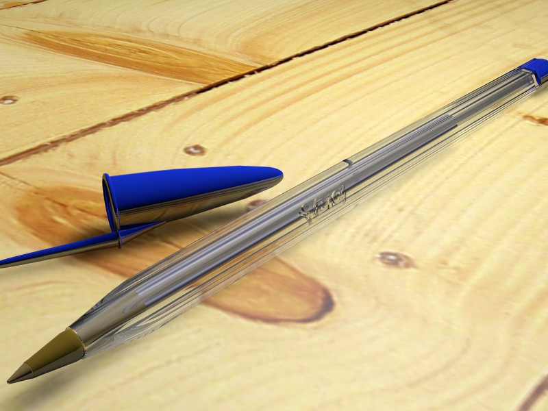 Imagen de archivo de un bolígrafo BIC
