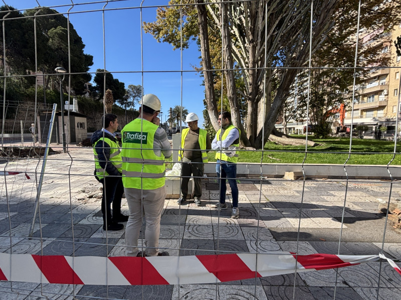 Comienza la remodelación del Paseo de las Explanadas de Motril