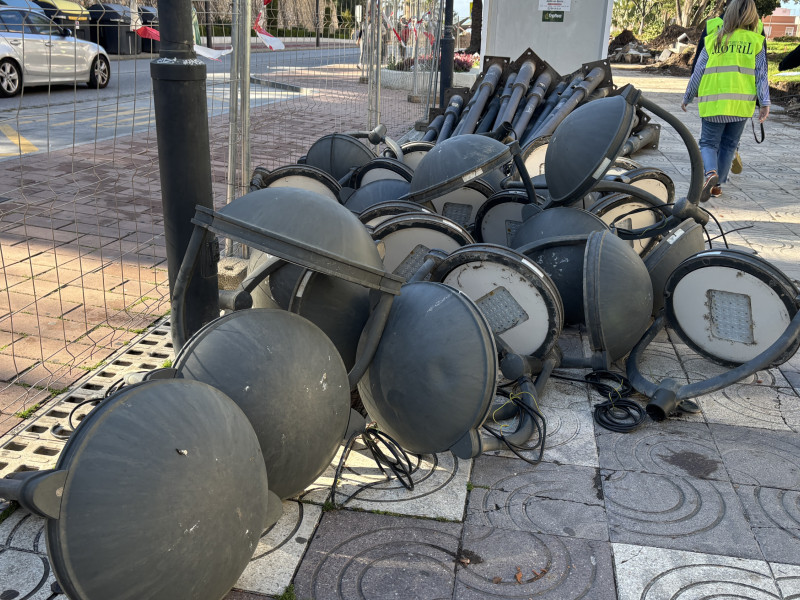 Comienza la remodelación del Paseo de las Explanadas de Motril