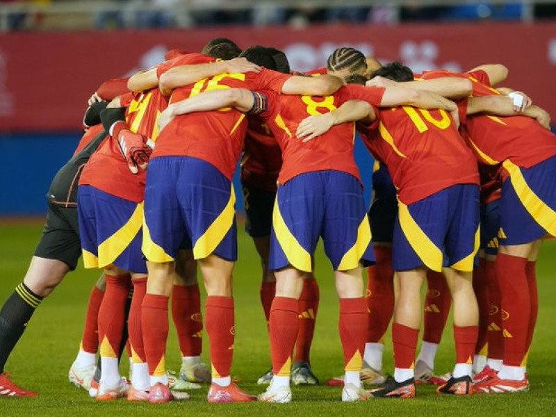 Selección española sub 21 en Lorca