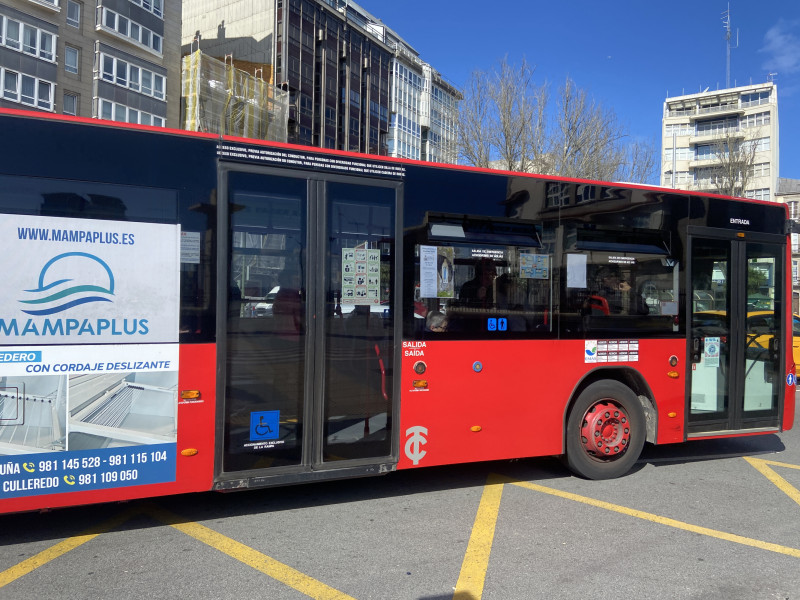 Bus Urbano A Coruña Plaza de Ourense