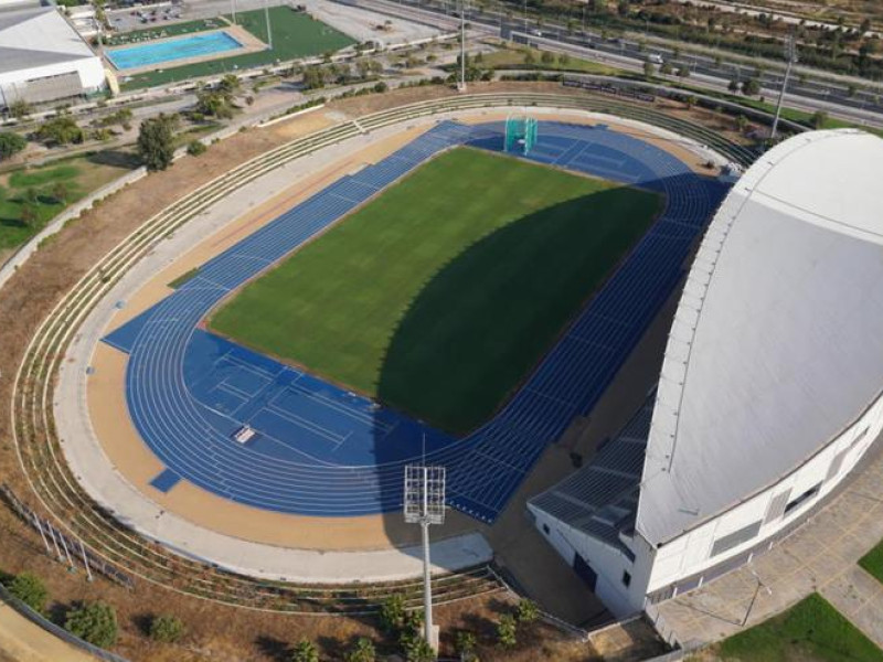 Imagen aérea del Ciudad de Málaga que tendrá capacidad para 26.000 espectadores