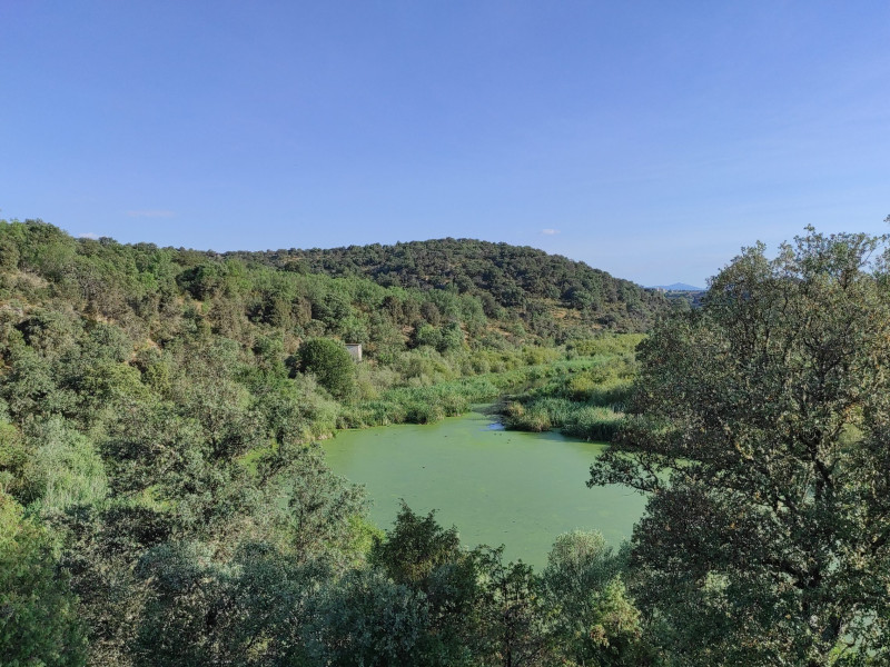 Presa vieja del río Aulencia