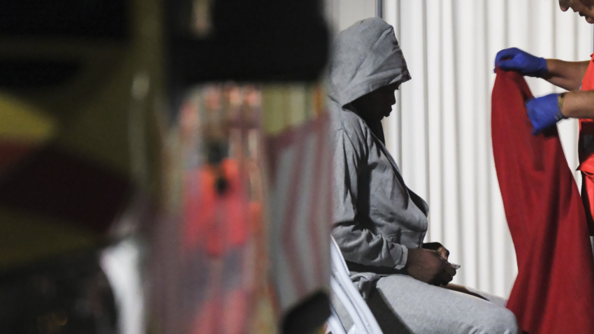 Persona migrante llega a Canarias