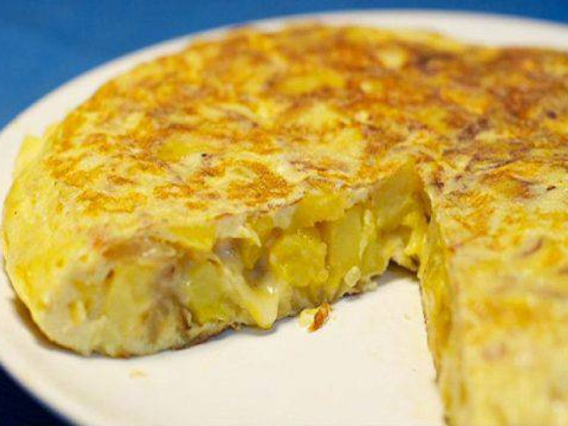 Tortilla de patatas extremeña