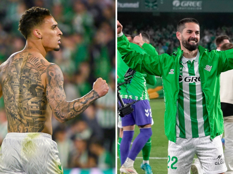 Antony e Isco, jugadores claves en el Betis