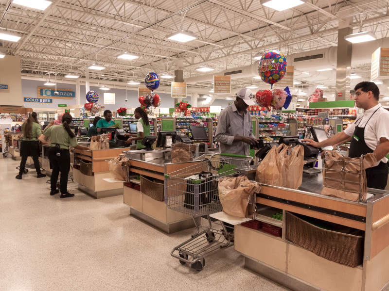 Supermercado en Estados Unidos
