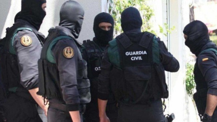 Imagen de archivo de una operación contra el yihadismo de la Guardia Civil