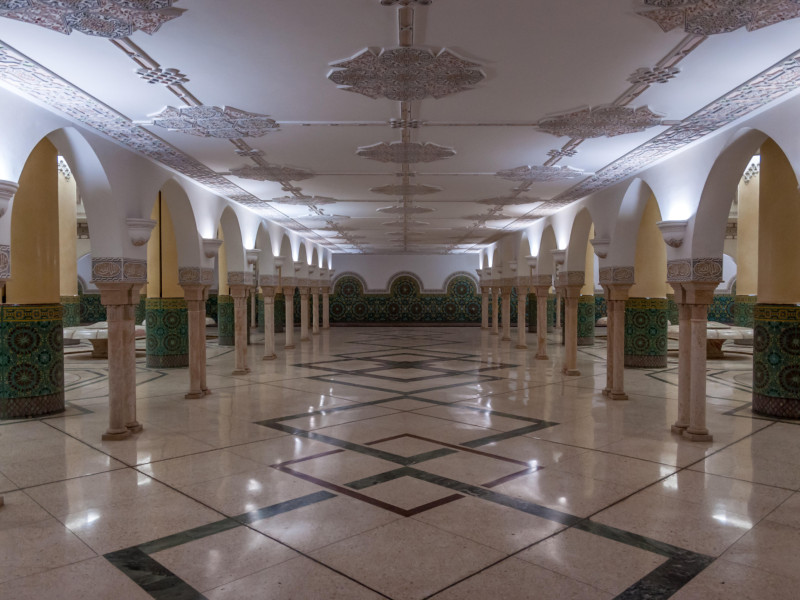 Hammam oriental en Casablanca, Marruecos