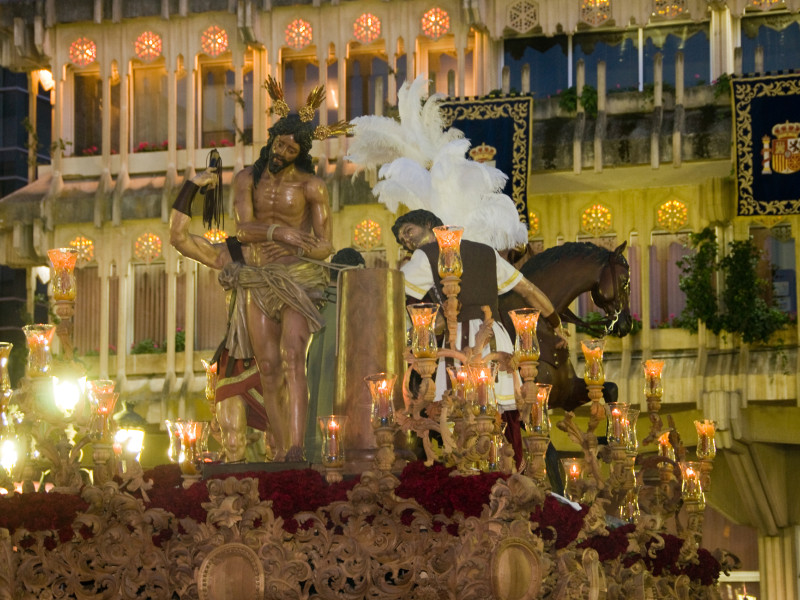 Paso de la Hermandad de la Flagelación