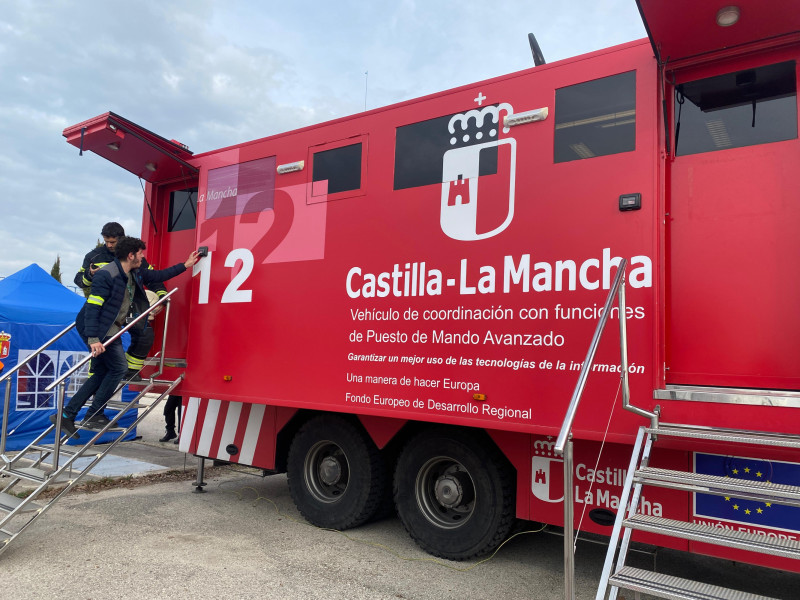 Simulacro de emergencia Guadalajara-Yebes 3