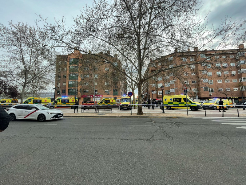 Zona de Alcorcón donde dos bomberos han muertos a causa de un incendio