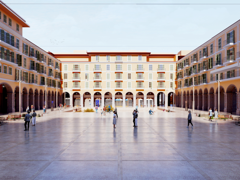 Presentado el proyecto de la futura Plaza Mayor de Palma
