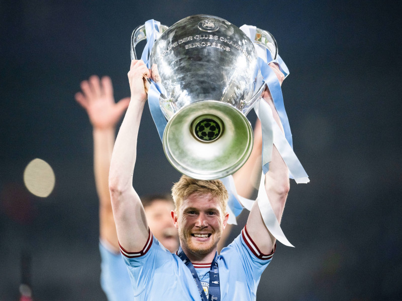 Kevin De Bruyne es una leyenda del Manchester City.