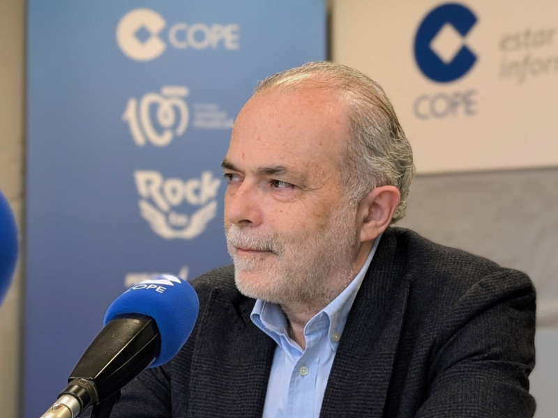 José Manuel Ferreira en los estudios de COPE