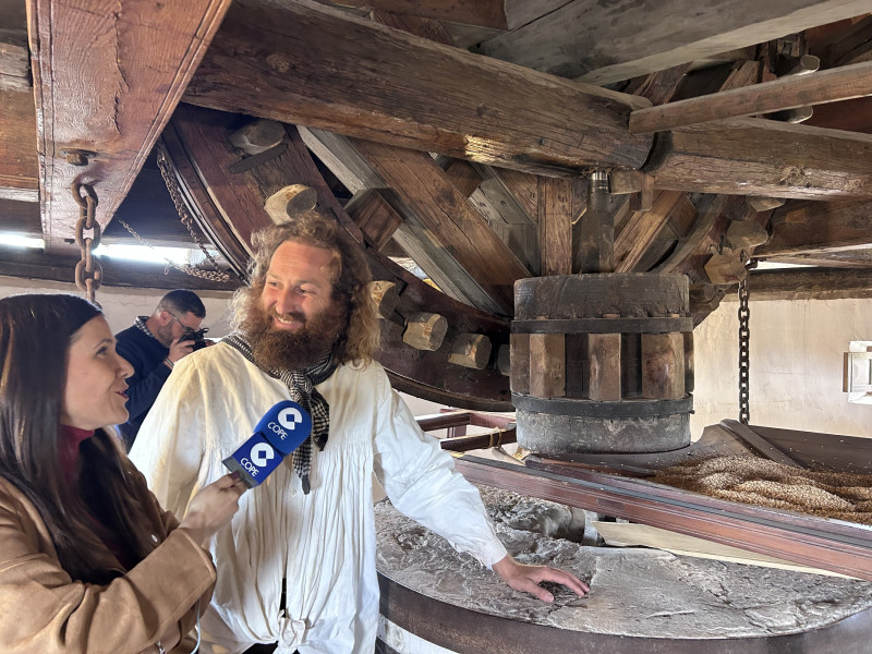 Con Juan, el último molinero de Criptana