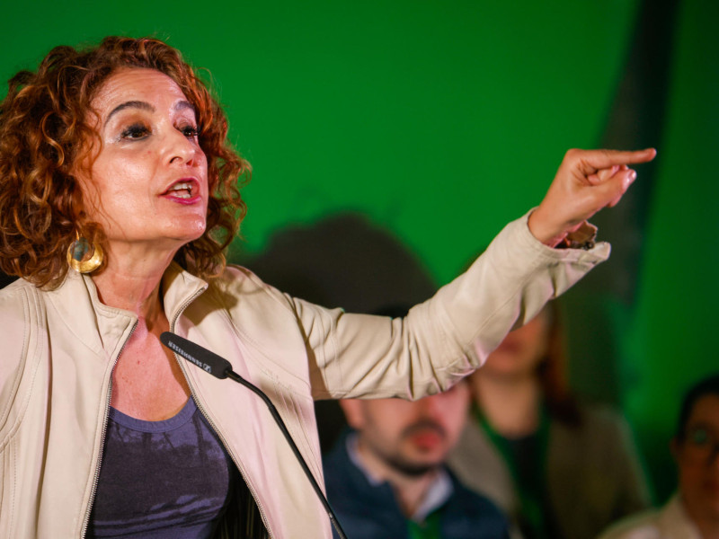 La ministra de Hacienda y secretaria general del PSOE-A, María Jesús Montero