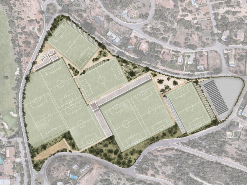 Ciudad deportiva del CD Castellón en La Coma (Borriol)