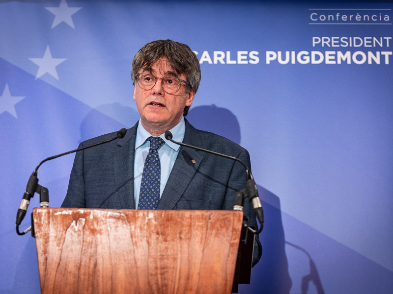 Archivo - El expresidente de la Generalitat y eurodiputado de Junts, Carles Puigdemont.