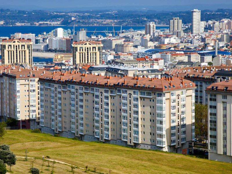 Barrio de Os Rosales en A Coruña