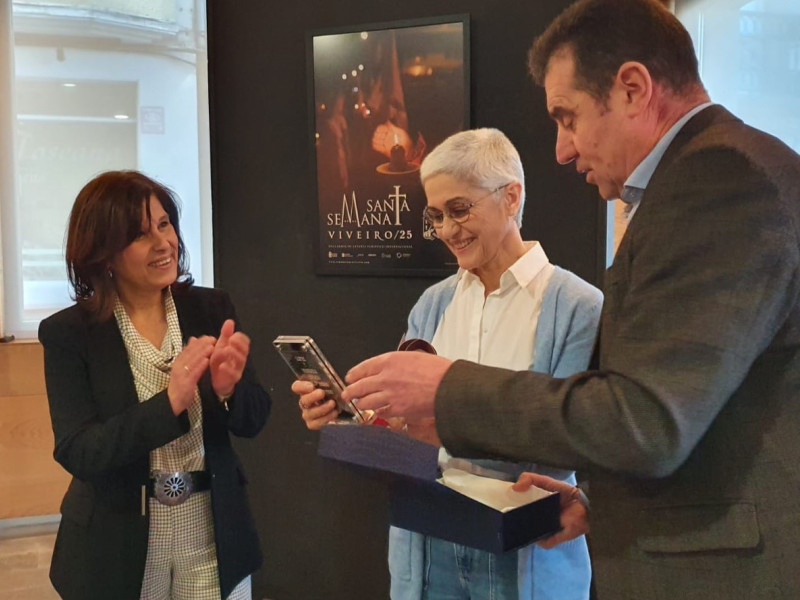 Entrega del premio al Cartel anunciador de la Semana Santa