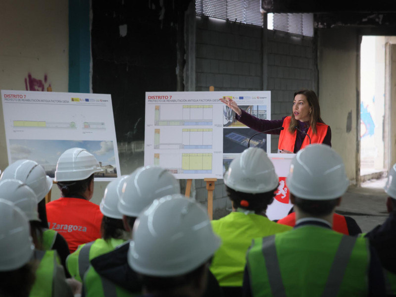 La alcaldesa Natalia Chueca ha explicado esta mañana los detalles del proyecto.