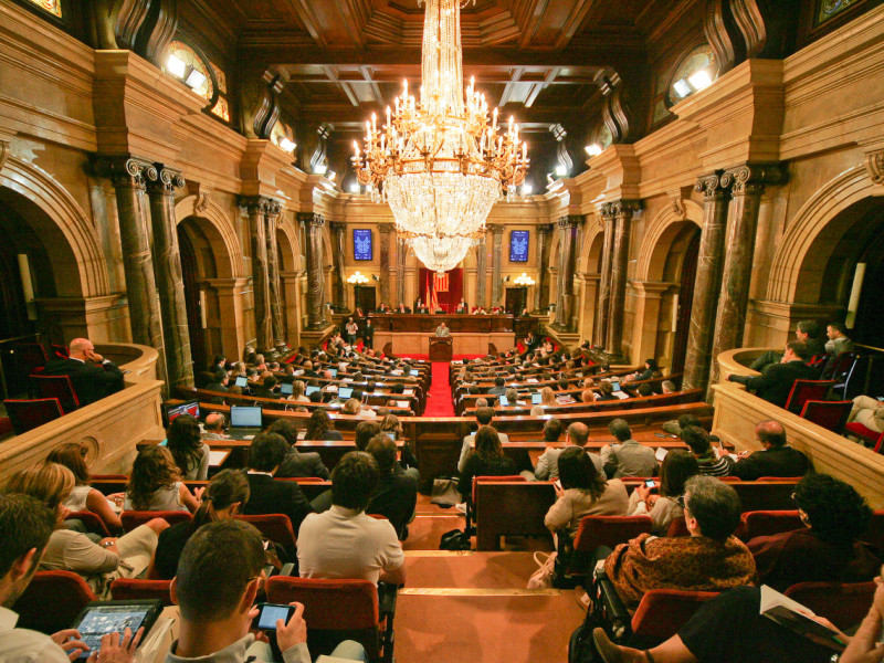 El Parlament de Catalunya está cada vez más fragmentado