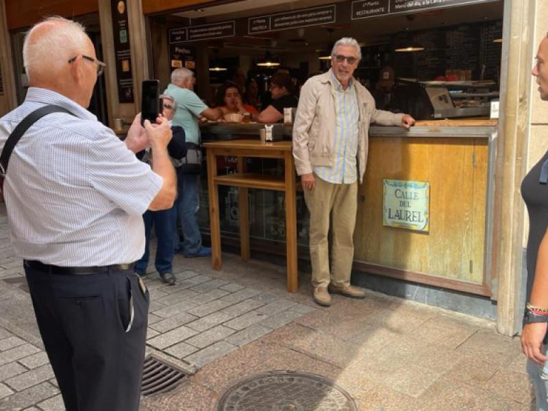 Un turista belga no puede vivir sin esto después de visitar Logroño: "La vida se siente mejor"