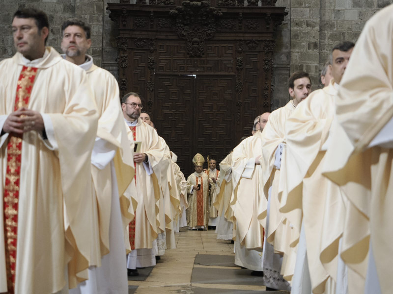 Misa Crismal en la Catedral de Valladolid
