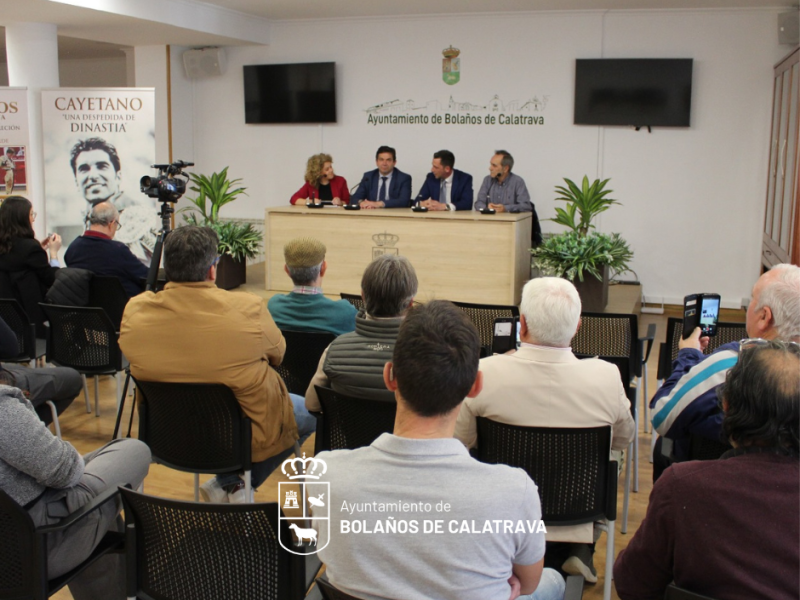 Presentación de la corrida de Bolaños