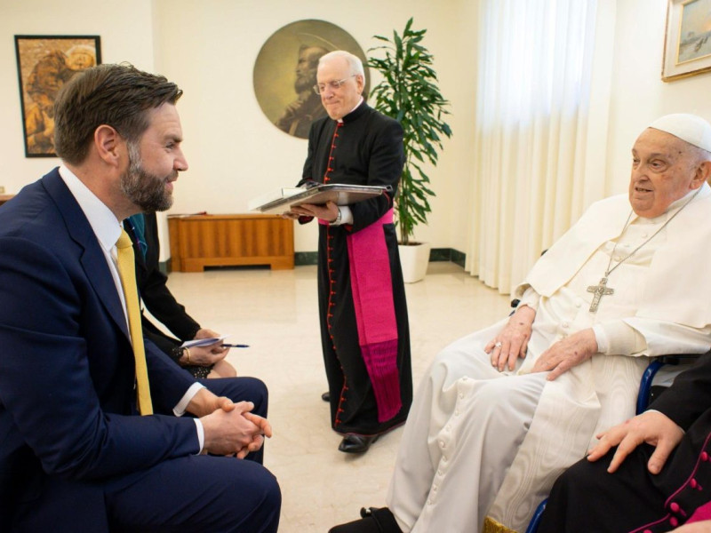 El Papa Francisco recibe al vicepresidente de Estados Unidos en el Vaticano