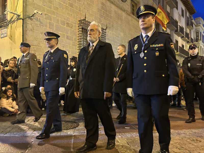 Procesión Viernes Santo Jaca 2025