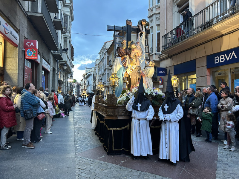 Procesión Viernes Santo Jaca 2025